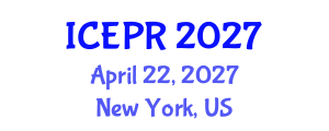 International Conference on Environmental Pollution and Remediation (ICEPR) April 22, 2027 - New York, United States International Conference on Environmental Pollution and Remediation (ICEPR) April 22, 2027 - New York, United States