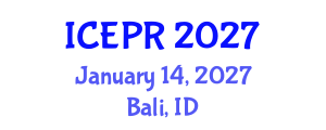 International Conference on Environmental Pollution and Remediation (ICEPR) January 14, 2027 - Bali, Indonesia International Conference on Environmental Pollution and Remediation (ICEPR) January 14, 2027 - Bali, Indonesia
