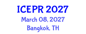 International Conference on Environmental Pollution and Remediation (ICEPR) March 08, 2027 - Bangkok, Thailand