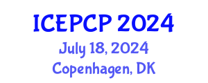 International Conference on Environmental Pollution Control and Prevention (ICEPCP) July 18, 2024 - Copenhagen, Denmark