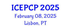 International Conference on Environmental Pollution Control and Prevention (ICEPCP) February 08, 2025 - Lisbon, Portugal