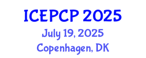 International Conference on Environmental Pollution Control and Prevention (ICEPCP) July 19, 2025 - Copenhagen, Denmark