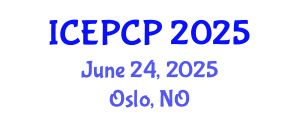 International Conference on Environmental Pollution Control and Prevention (ICEPCP) June 24, 2025 - Oslo, Norway