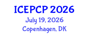 International Conference on Environmental Pollution Control and Prevention (ICEPCP) July 19, 2026 - Copenhagen, Denmark