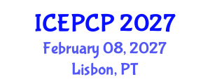 International Conference on Environmental Pollution Control and Prevention (ICEPCP) February 08, 2027 - Lisbon, Portugal International Conference on Environmental Pollution Control and Prevention (ICEPCP) February 08, 2027 - Lisbon, Portugal