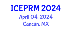 International Conference on Environmental Pollution, Restoration and Management (ICEPRM) April 04, 2024 - Cancún, Mexico