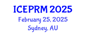 International Conference on Environmental Pollution, Restoration and Management (ICEPRM) February 25, 2025 - Sydney, Australia