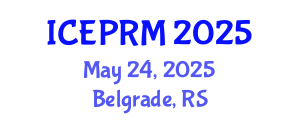 International Conference on Environmental Pollution, Restoration and Management (ICEPRM) May 24, 2025 - Belgrade, Serbia
