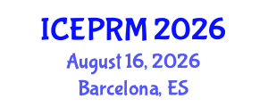 International Conference on Environmental Pollution, Restoration and Management (ICEPRM) August 16, 2026 - Barcelona, Spain