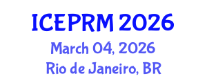 International Conference on Environmental Pollution, Restoration and Management (ICEPRM) March 04, 2026 - Rio de Janeiro, Brazil