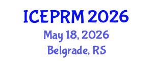 International Conference on Environmental Pollution, Restoration and Management (ICEPRM) May 18, 2026 - Belgrade, Serbia International Conference on Environmental Pollution, Restoration and Management (ICEPRM) May 18, 2026 - Belgrade, Serbia