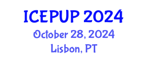 International Conference on Environmental Protection and Urban Planning (ICEPUP) October 28, 2024 - Lisbon, Portugal