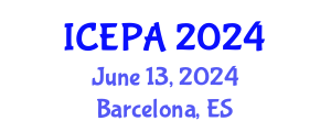 International Conference on Environmental Psychology and Architecture (ICEPA) June 13, 2024 - Barcelona, Spain