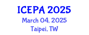 International Conference on Environmental Psychology and Architecture (ICEPA) March 04, 2025 - Taipei, Taiwan
