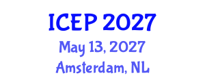 International Conference on Environmental Psychology (ICEP) May 13, 2027 - Amsterdam, Netherlands International Conference on Environmental Psychology (ICEP) May 13, 2027 - Amsterdam, Netherlands