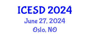 International Conference on Environmental Science and Development (ICESD) June 27, 2024 - Oslo, Norway