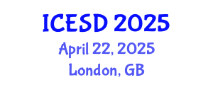 International Conference on Environmental Science and Development (ICESD) April 22, 2025 - London, United Kingdom