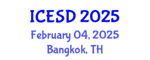 International Conference on Environmental Science and Development (ICESD) February 04, 2025 - Bangkok, Thailand