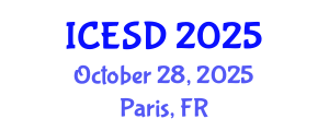 International Conference on Environmental Science and Development (ICESD) October 28, 2025 - Paris, France