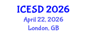 International Conference on Environmental Science and Development (ICESD) April 22, 2026 - London, United Kingdom