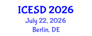 International Conference on Environmental Science and Development (ICESD) July 22, 2026 - Berlin, Germany