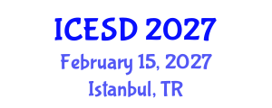 International Conference on Environmental Science and Development (ICESD) February 15, 2027 - Istanbul, Turkey International Conference on Environmental Science and Development (ICESD) February 15, 2027 - Istanbul, Turkey
