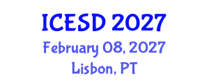 International Conference on Environmental Science and Development (ICESD) February 08, 2027 - Lisbon, Portugal International Conference on Environmental Science and Development (ICESD) February 08, 2027 - Lisbon, Portugal