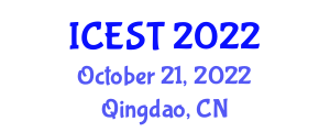 International Conference on Environmental Science and Technology (ICEST) October 21, 2022 - Qingdao, China