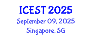 International Conference on Environmental Science and Technology (ICEST) September 09, 2025 - Singapore, Singapore