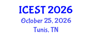 International Conference on Environmental Science and Technology (ICEST) October 25, 2026 - Tunis, Tunisia International Conference on Environmental Science and Technology (ICEST) October 25, 2026 - Tunis, Tunisia