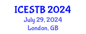 International Conference on Environmental Science, Technology and Business (ICESTB) July 29, 2024 - London, United Kingdom