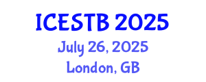 International Conference on Environmental Science, Technology and Business (ICESTB) July 26, 2025 - London, United Kingdom