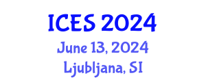 International Conference on Environmental Sciences (ICES) June 13, 2024 - Ljubljana, Slovenia