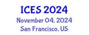 International Conference on Environmental Sciences (ICES) November 04, 2024 - San Francisco, United States