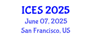 International Conference on Environmental Sciences (ICES) June 07, 2025 - San Francisco, United States