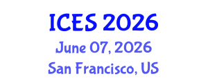 International Conference on Environmental Sciences (ICES) June 07, 2026 - San Francisco, United States