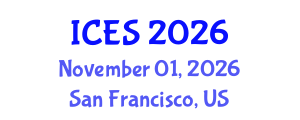 International Conference on Environmental Sciences (ICES) November 01, 2026 - San Francisco, United States