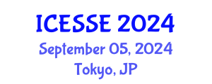 International Conference on Environmental Systems Science and Engineering (ICESSE) September 05, 2024 - Tokyo, Japan