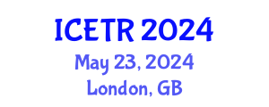 International Conference on Environmental Technology and Recycling (ICETR) May 23, 2024 - London, United Kingdom