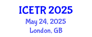 International Conference on Environmental Technology and Recycling (ICETR) May 24, 2025 - London, United Kingdom