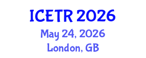 International Conference on Environmental Technology and Recycling (ICETR) May 24, 2026 - London, United Kingdom