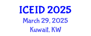 International Conference on Epidemiology and Infectious Diseases (ICEID) March 29, 2025 - Kuwait, Kuwait