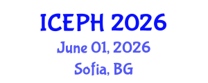 International Conference on Epidemiology and Public Health (ICEPH) June 01, 2026 - Sofia, Bulgaria