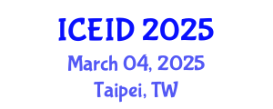 International Conference on Epidemiology of Infectious Diseases (ICEID) March 04, 2025 - Taipei, Taiwan