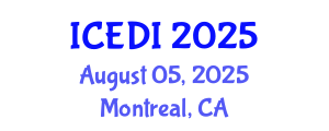 International Conference on Equality, Diversity and Inclusion (ICEDI) August 05, 2025 - Montreal, Canada