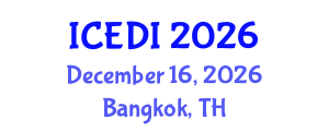 International Conference on Equality, Diversity and Inclusion (ICEDI) December 16, 2026 - Bangkok, Thailand