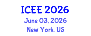 International Conference on Ergonomics Engineering (ICEE) June 03, 2026 - New York, United States