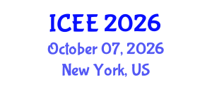 International Conference on Ergonomics Engineering (ICEE) October 07, 2026 - New York, United States