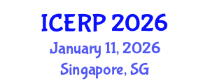 International Conference on Ethics, Religion and Philosophy (ICERP) January 11, 2026 - Singapore, Singapore