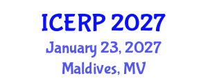 International Conference on Ethics, Religion and Philosophy (ICERP) January 23, 2027 - Maldives, Maldives International Conference on Ethics, Religion and Philosophy (ICERP) January 23, 2027 - Maldives, Maldives